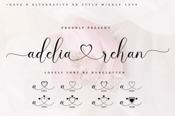 Adelia Rehan: A Script Font for Elegant, Modern Branding