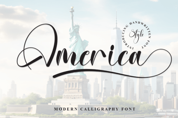 America: Where Poetic Soul Meets Modern Calligraphy