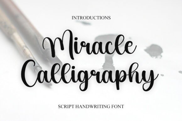 Discover the Flowing Elegance of Miracle Calligraphy