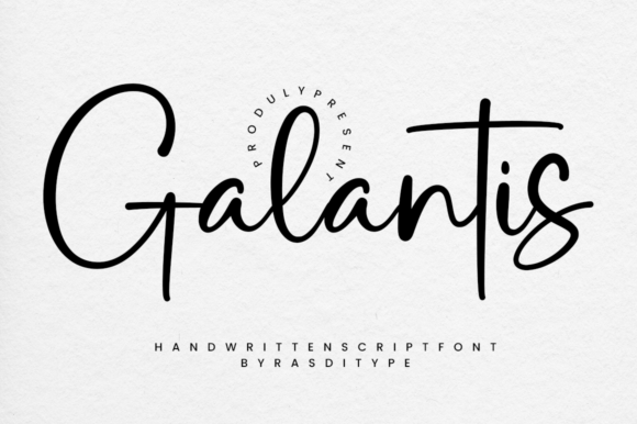 Galantis: The Delicate Script Font for Elegant Branding