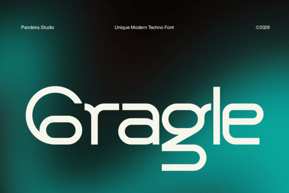 Gragle: The Geometric Typeface for Modern Digital Spaces