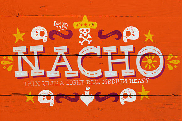 Nacho: A Slab Serif That Brings Vintage Flair to Modern Designs