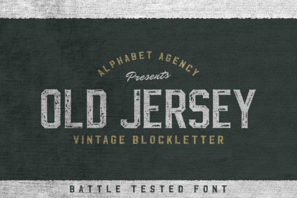 Old Jersey: A Vintage Font with Modern Character