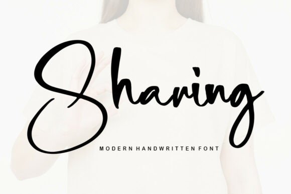 Sharing: The Handwritten Font That Feels Like a Conversation