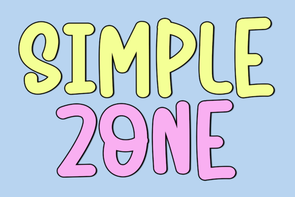 Simple Zone: The Handwritten Font with a Friendly Vibe