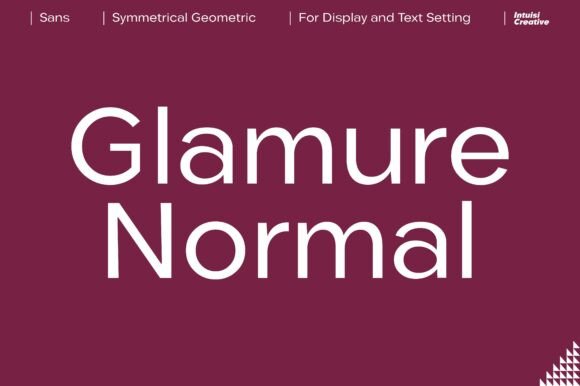 The Anatomy of Elegance: Understanding the Glamure Typeface