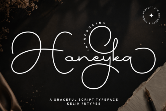 The Poetic Fluidity of Honeyka: A Typeface for Bespoke Branding