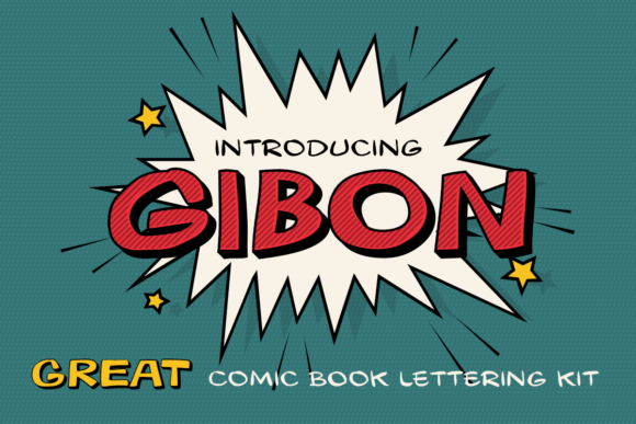 Unleash Your Inner Cartoonist with the Gibon Font Family
