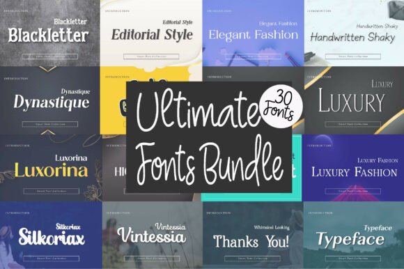 Why a Versatile Font Collection is Your Design Secret Weapon